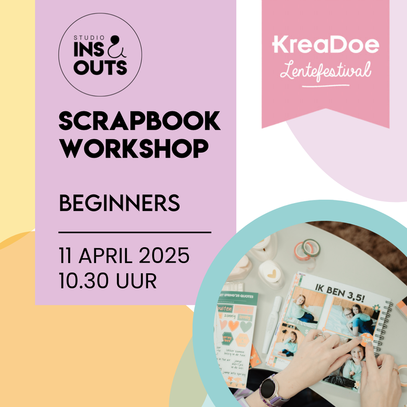 Workshop KreaDoe Lentefestival - BEGINNERS - vrijdag 10.30