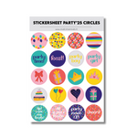 Stickervel cirkels  | Party'25